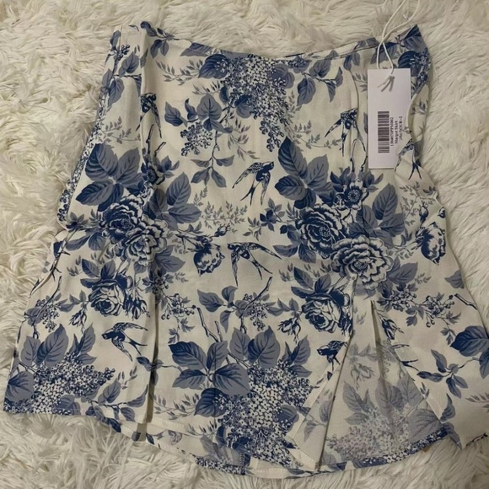 Reformation Margot Skirt Pompadour - Picture 4 of 4